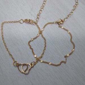 Gold Plated Infinity Heart Bracelet – Elegant Love Symbol Jewelry